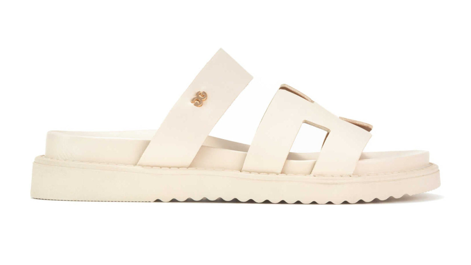 Herms Sandalia Latte
