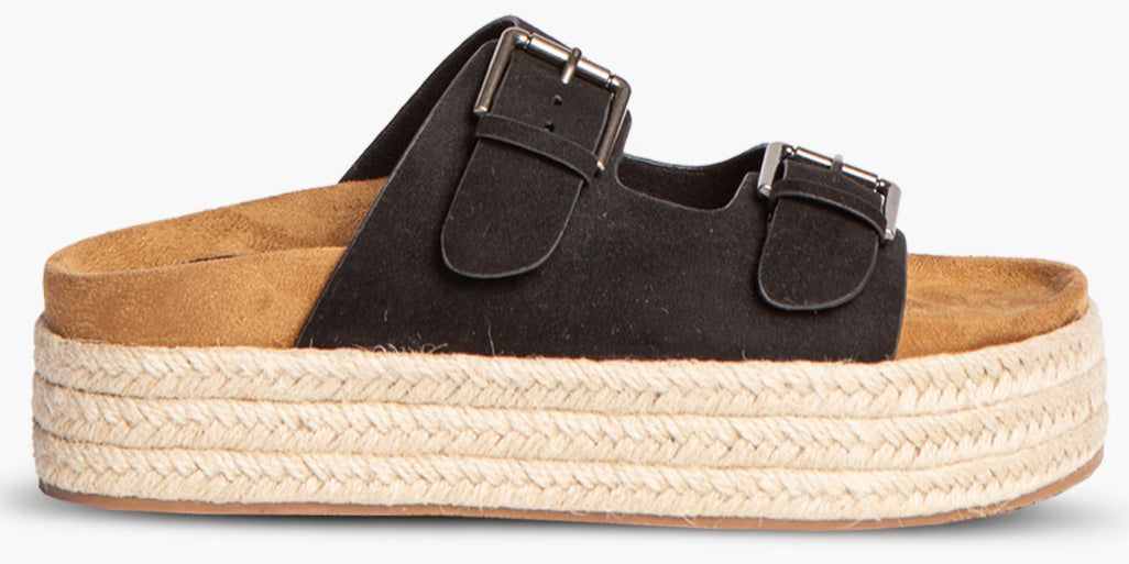 Ovland Sandalia Negra