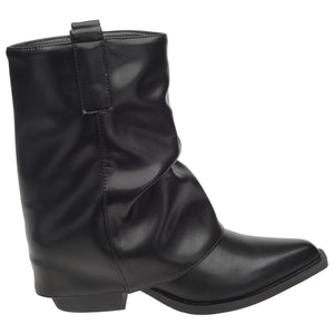 Tombstone Bota Vaquera Negra