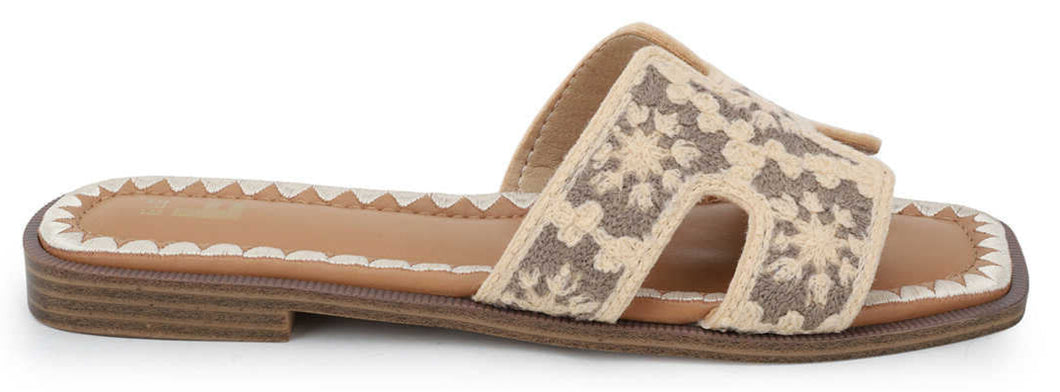 Seville Sandalia Beige