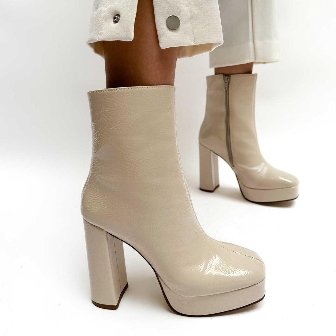 Botin beige best sale